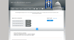 Desktop Screenshot of nevada-registered-agents.com